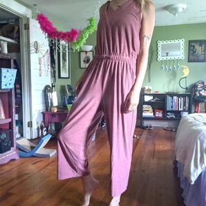 Pink Old Navy Sleeveless Jumpsuit